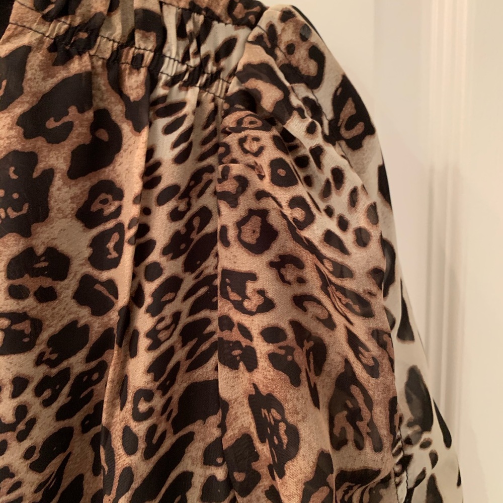 ASTR Fiercely Feminine Leopard  Dress - M - Picture 4 of 4